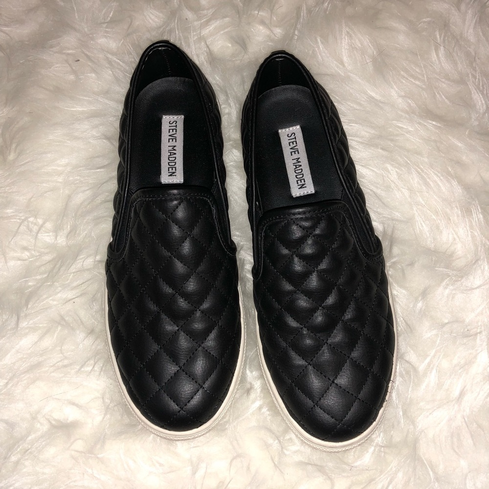 Black Steve Madden Ecentrcq Sneaker